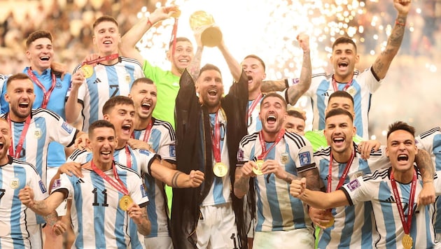 Lionel Messi krönte sich in Katar zum besten Spieler aller Zeiten.