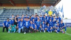 Grödig jubelte über den Titel.