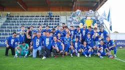 Grödig jubelte über den Titel.
