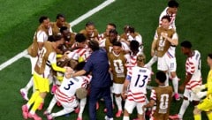 Die US-Boys bejubelten einen 4:1-Sieg zum WM-Auftakt gegen Paraguay.