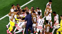 Die US-Boys bejubelten einen 4:1-Sieg zum WM-Auftakt gegen Paraguay.