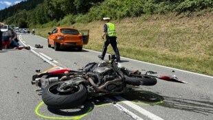 Aufgrund des Unfalls musste die B181 zwischenzeitlich gesperrt werden.