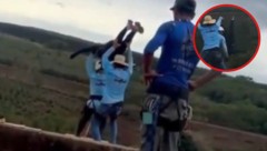 Videos zeigen den Moment des Unfalls.