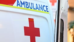 Sechs Personen wurden mit Rettungsautos ins Krankenhaus Eisenstadt gebracht, drei von ihnen ins ...