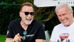 Gute Freunde: Arnold Schwarzenegger und Peter Urdl