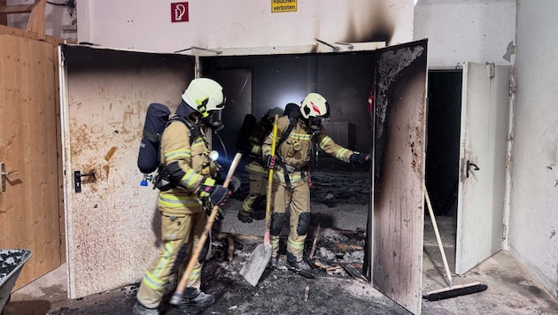 Die Feuerwehr konnte den Brand rasch unter Kontrolle bringen