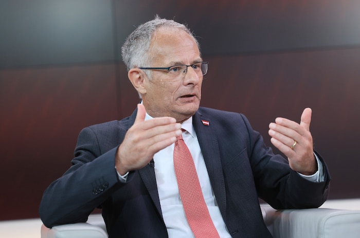 Finanzminister Marterbauer redet Tacheles.