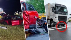 Am Wochenende kamen gleich mehrere Menschen bei Verkehrsunfällen ums Leben.