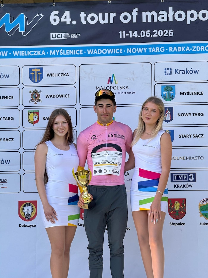 Der Italiener Giacomo Ballabio schnappte sich das Punktetrikot.