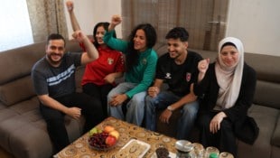 Martin A. Jöchl Die Familie Khalaf empfing die „Krone“ herzlich.