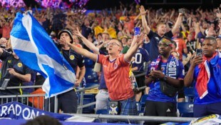 Schottlands Fans beim WM-Spiel gegen Haiti