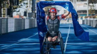 Thomas Frühwirth holte sich Gold bei der Triathlon-WM.