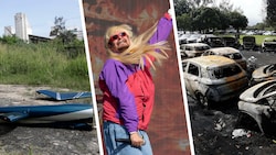 Zwei Helikopter krachten in Rio in der Luft ineinander und stürzten anschließend auf den ...