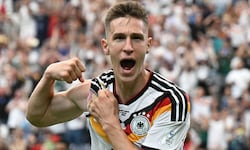 Nico Schlotterbeck traf beim 7:1 gegen Curaçao per Kopf.