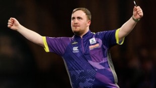 Luke Littler führte England zum Team-WM-Titel.