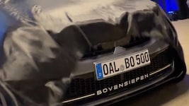 Bovensiepen zog das Tuch von seinem zweiten eigenen Modell.