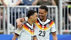 Felix Nmecha und Jamal Musiala trafen für Deutschland beim WM-Auftaktspiel gegen Curacao. 