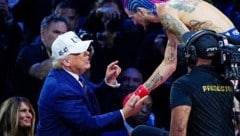 „Die härtesten Typen!“: Trump gratulierte den Gewinnern persönlich.