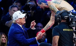„Die härtesten Typen!“: Trump gratulierte den Gewinnern persönlich.