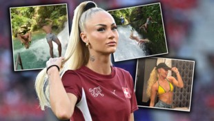 Alisha Lehmann urlaubt auf Jamaika.