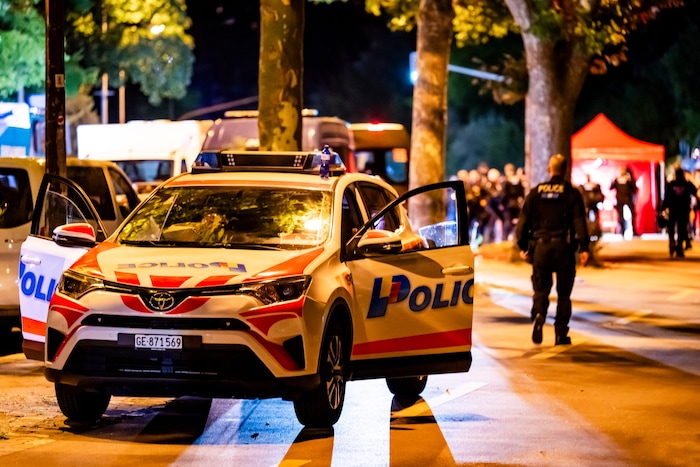 Die Genfer Polizei holte sich Verstärkung aus dem ganzen Land.
