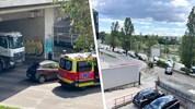Montagvormittag ist es zu einem Unfall direkt auf der Nußdorfer Lände gekommen.