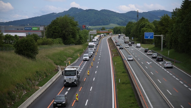 Die Anschlussstelle Wallersee auf der Westautobhan (A1) wird an zwei Wochenenden gesperrt.