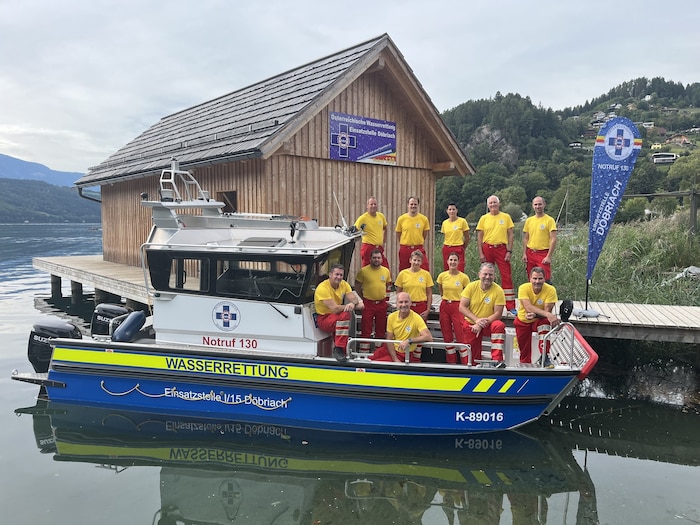 Am 20. Juni wird das Wasserrettungsboot in Dienst gestellt.