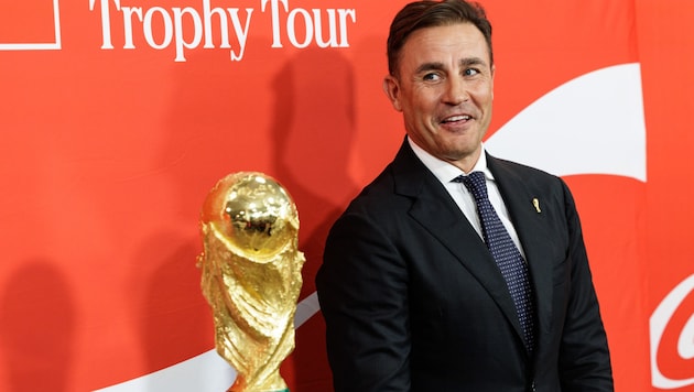 Fabio Cannavaro nimmt als Trainer erstmals an einer WM teil.
