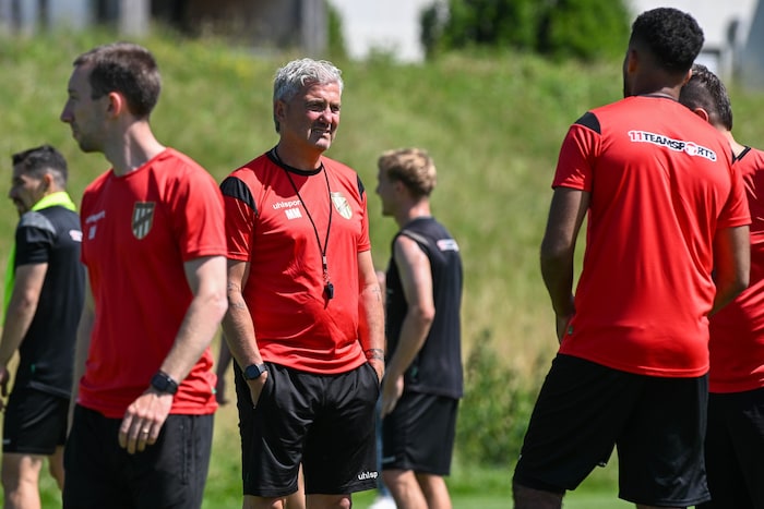 Coach Mader hatte einen gut gefüllten Kader zur Verfügung.