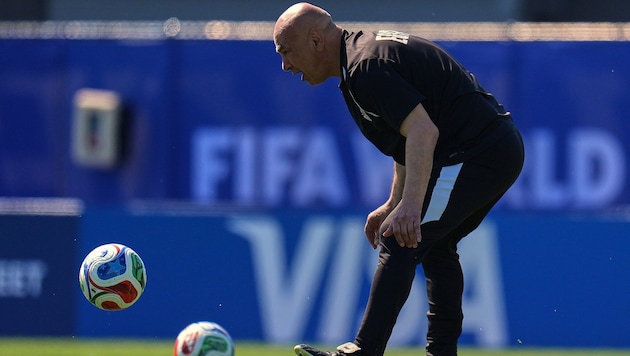 Voller Fokus: Hossam Hassan will den ersten WM-Sieg.