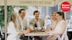 In der Opernlounge erwartet die „Krone“- Gewinner exklusive italienische Kulinarik.