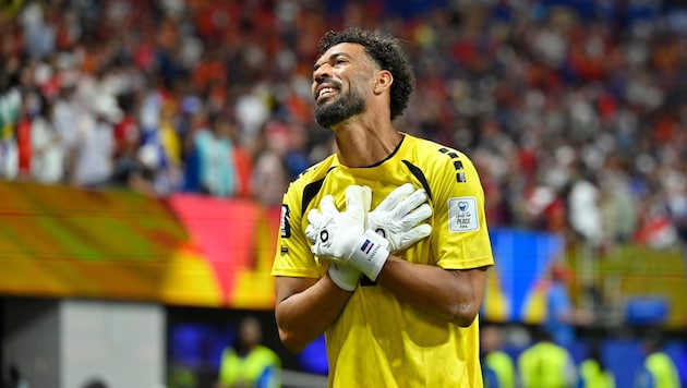 Vozinha, der Held gegen Spanien.