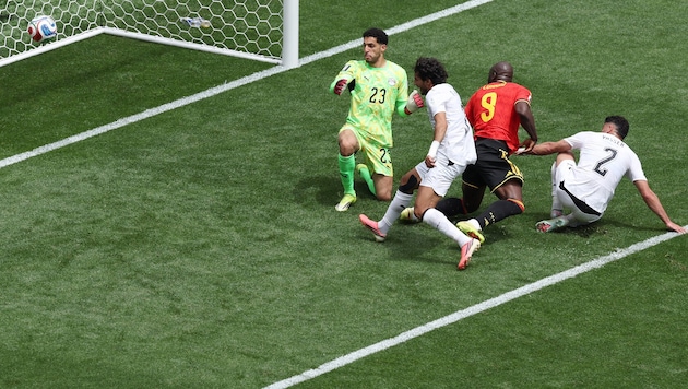 Romelu Lukaku successfully disrupted Egypt’s defense – Mohamed Hany scored an own goal.