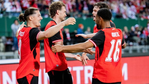 Unser Nationalteam will auch gegen Jordanien jubeln.