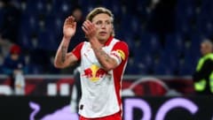 Red Bull Salzburgs Kapitän Mads Bidstrup steht vor dem Wechsel zu Lyon. 