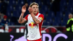 Red Bull Salzburgs Kapitän Mads Bidstrup steht vor dem Wechsel zu Lyon. 
