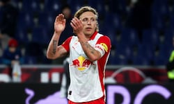 Red Bull Salzburgs Kapitän Mads Bidstrup steht vor dem Wechsel zu Lyon. 