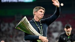 Oliver Glasner verabschiedete sich als Conference-League-Sieger von Crystal Palace.