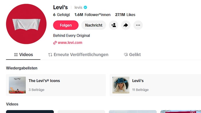 Das Logo in den sozialen Medien wurde kurzerhand geändert.