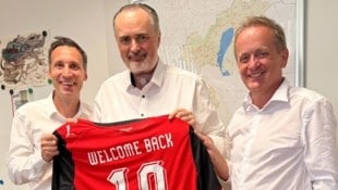 Burgenlands Landeschef ist zurück im Büro.