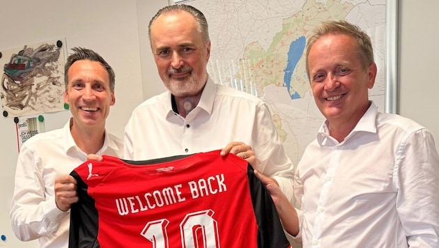 Burgenlands Landeschef ist zurück im Büro.
