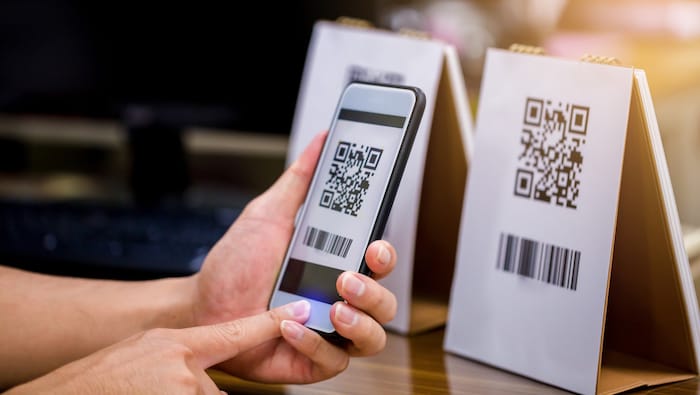 Zutatenliste oder Speisekarte via QR-Code abrufen? In manchen Lokalen und Geschäften bereits ...