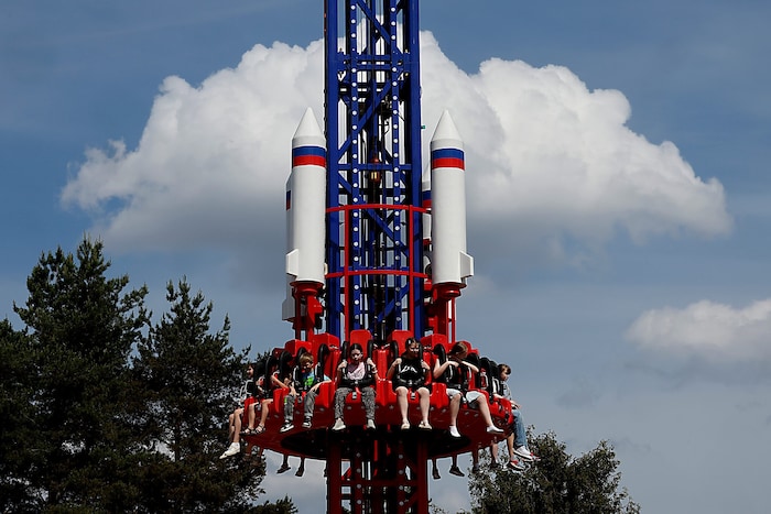 Diese „Rakete“ ist aber keineswegs mit Atomsprengköpfen bestückbar.