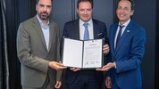 Die Unterzeichner Ochsner (IV), Minister Totschnig und Puttinger (Green Tech Valley)