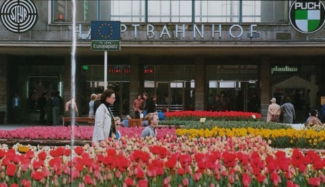 In den 1970er- Jahren wird der Platz vor dem Hauptbahnhof in Graz zum Europaplatz – ein Zeichen ...