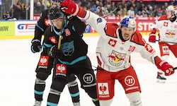 Spielte in der Champions Hockey League schon gegen die Eisbullen: Kalynuk (links).