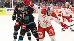 Spielte in der Champions Hockey League schon gegen die Eisbullen: Kalynuk (links).