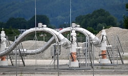Eine Pipeline in Russland (Archivbild)