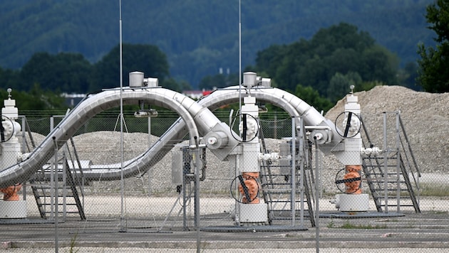 Eine Pipeline in Russland (Archivbild)